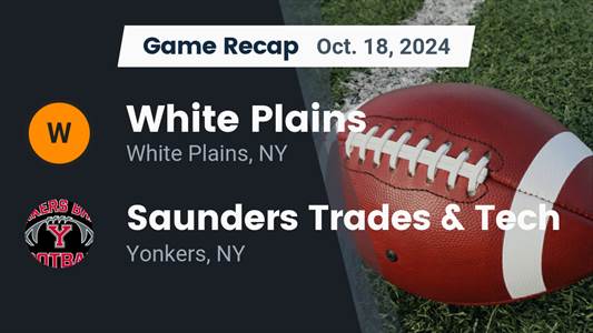 Football Recap: White Plains Snaps Seven-Game Streak of Losses on the Road