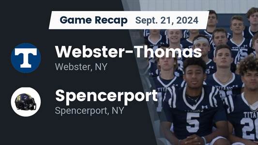 Football Game Preview: Webster Thomas Titans vs. Victor Blue Dev