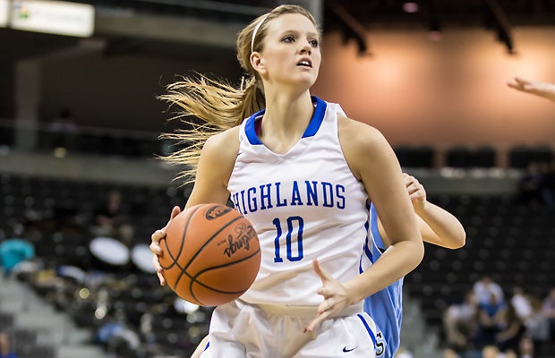 Brianna Adler hopes to lead Highlands to a state title in 2015-16.