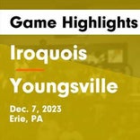 Basketball Game Recap: Youngsville Eagles vs. Cochranton Cardinals