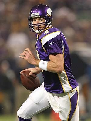 Brett Favre is now used to winning.