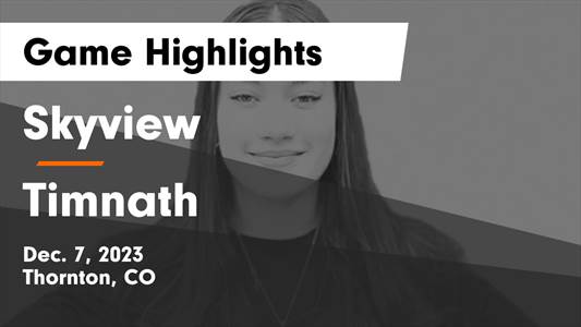 Timnath vs. St. Mary's Academy