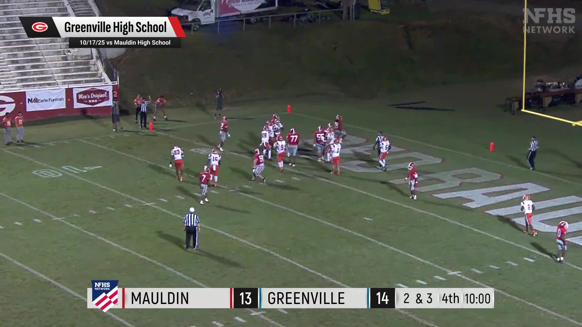 Football Recap: T.L. Hanna's  Win  on Friday Extends Winning Str