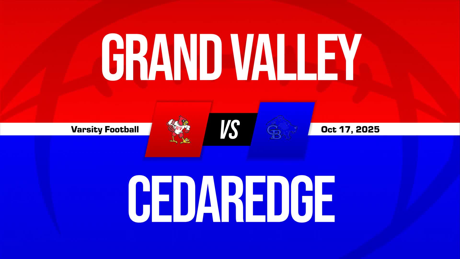Football Recap: Cedaredge Skates Past Grand Valley with Ease + How To Watch