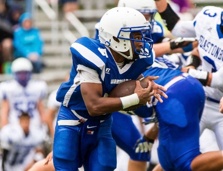 Jordan Bell and the Hall Warriors will be seeking the school's first state football title. They open at home against West Haven, which will be seeking its fifth CIAC crown. West Haven coach Ed McCarthy has won seven state championships with two different teams.