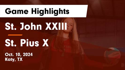 Volleyball Recap: St. Pius X Comes Up Short