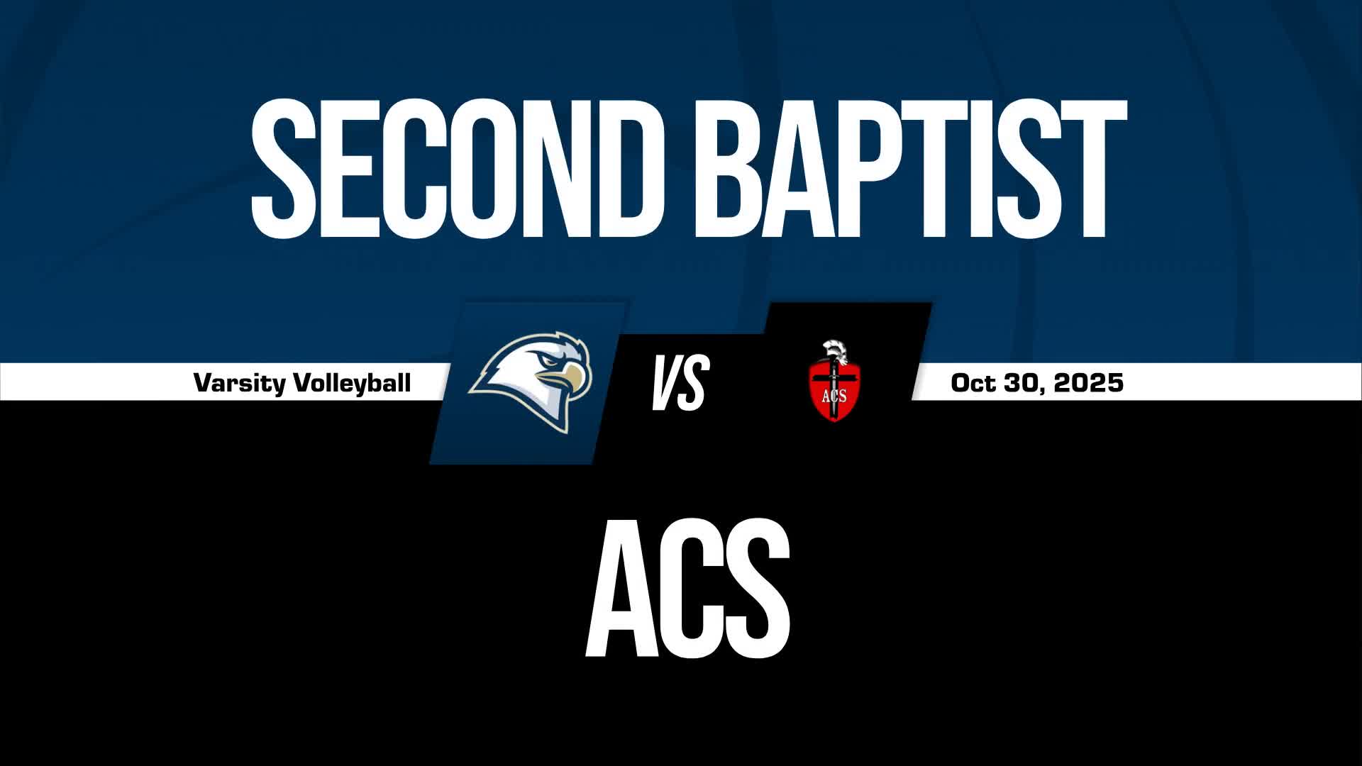 Volleyball Recap: Second Baptist Comes Up Short