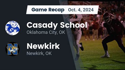 Football Game Preview: Casady Cyclones vs. Kellyville Ponies