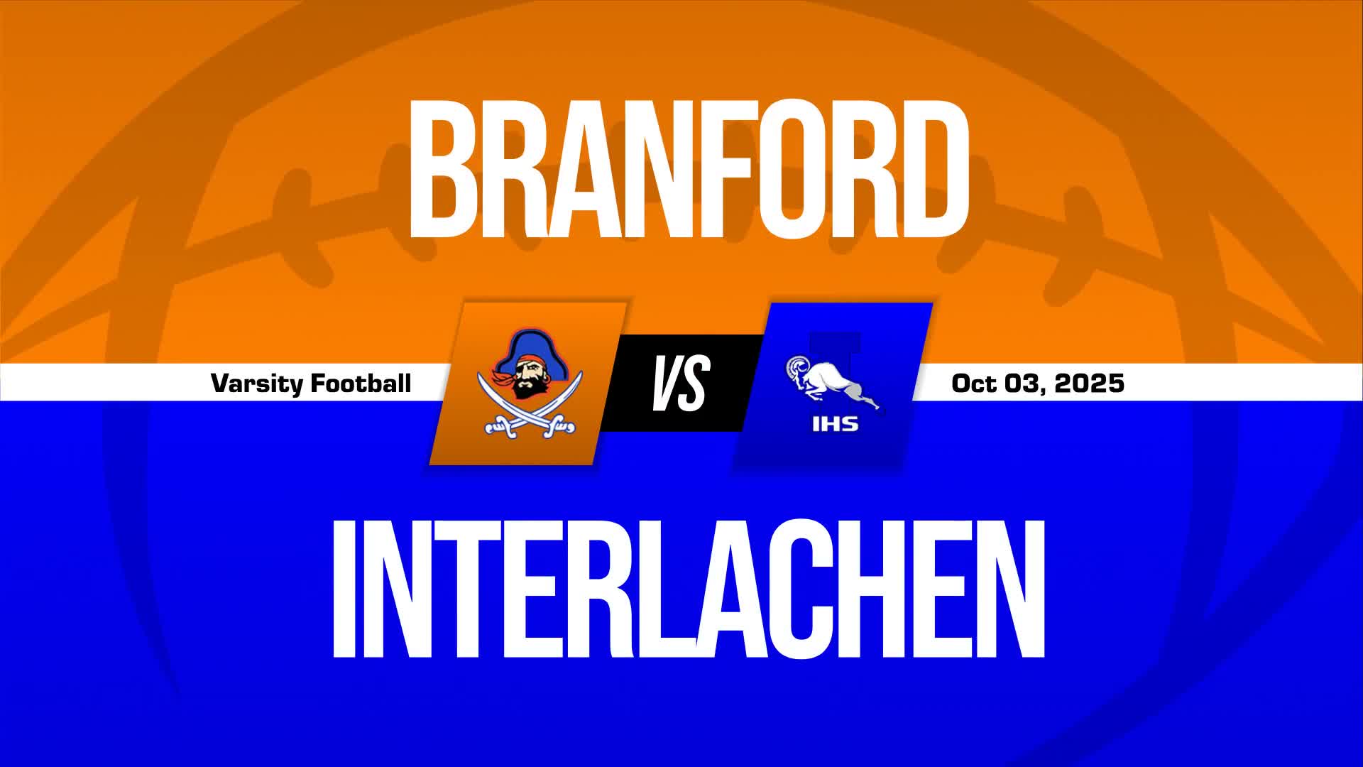 Football Recap: Make It Four in a Row for Branford