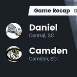 Football Game Recap: Camden Bulldogs vs. Daniel Lions