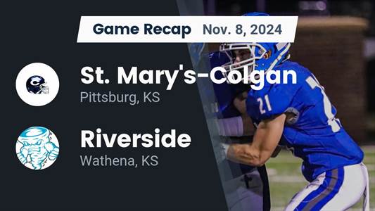 Football Recap: St. Mary's-Colgan Beats Riverside [Wathena/Elwoo
