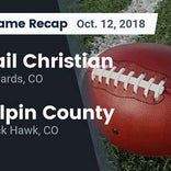 Football Game Recap: Plateau Valley vs. Vail Christian