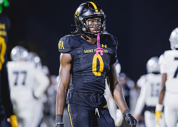 Jireh Edwards helped St. Frances Academy achieve its highest national ranking in program history this season. (PHOTO: Kim Kravitz)