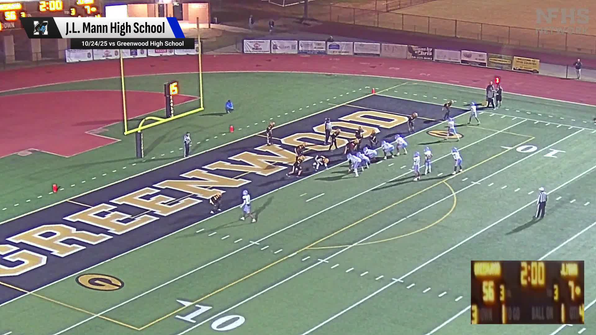 Football Recap: Mauldin Piles Up the Points Against J.L. Mann + How To Watch