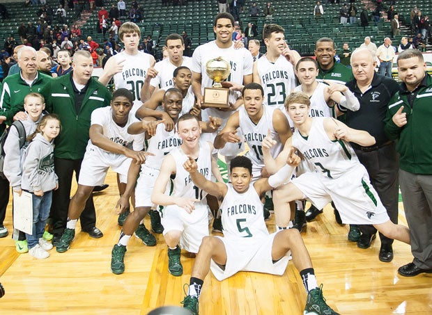 Karl Towns Jr. and St. Joseph knocked off Newark East Side in New Jersey's Tournament of Champions final.
