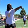 Pittsburgh Steelers running back Najee Harris gives back at his former high school