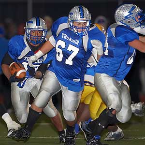 Rocklin's Jackson Cummings had 154 total yards.