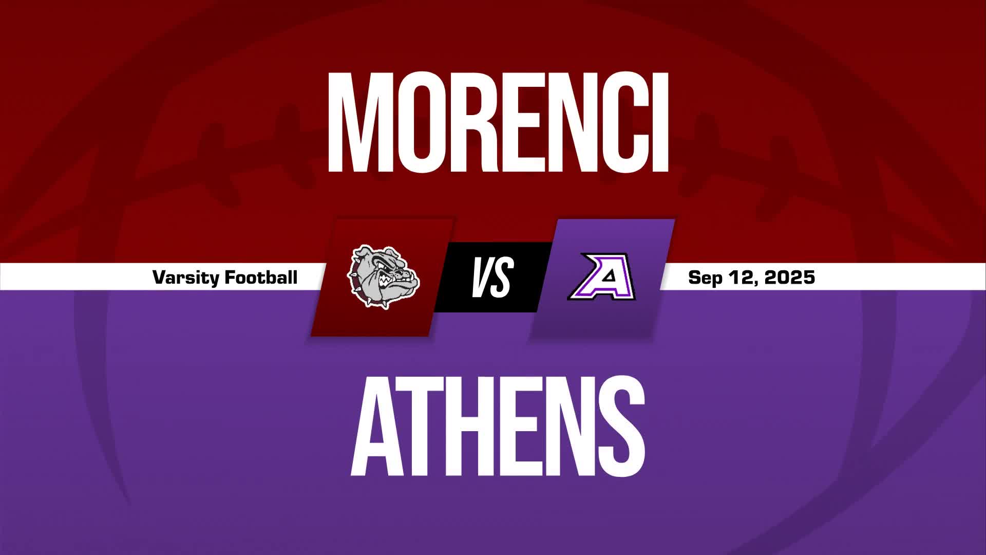 Football Recap: Athens Takes a Loss