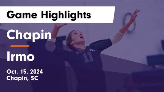 Volleyball Recap: Chapin Has No Trouble Against Irmo