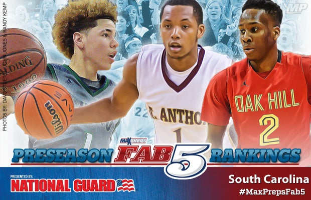 South Carolina boys basketball Fab 5
