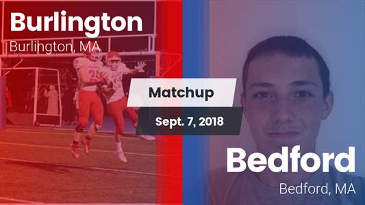 Football Game Recap: Bedford vs. Burlington