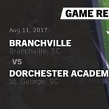 Football Game Preview: Military Magnet Academy vs. Branchville