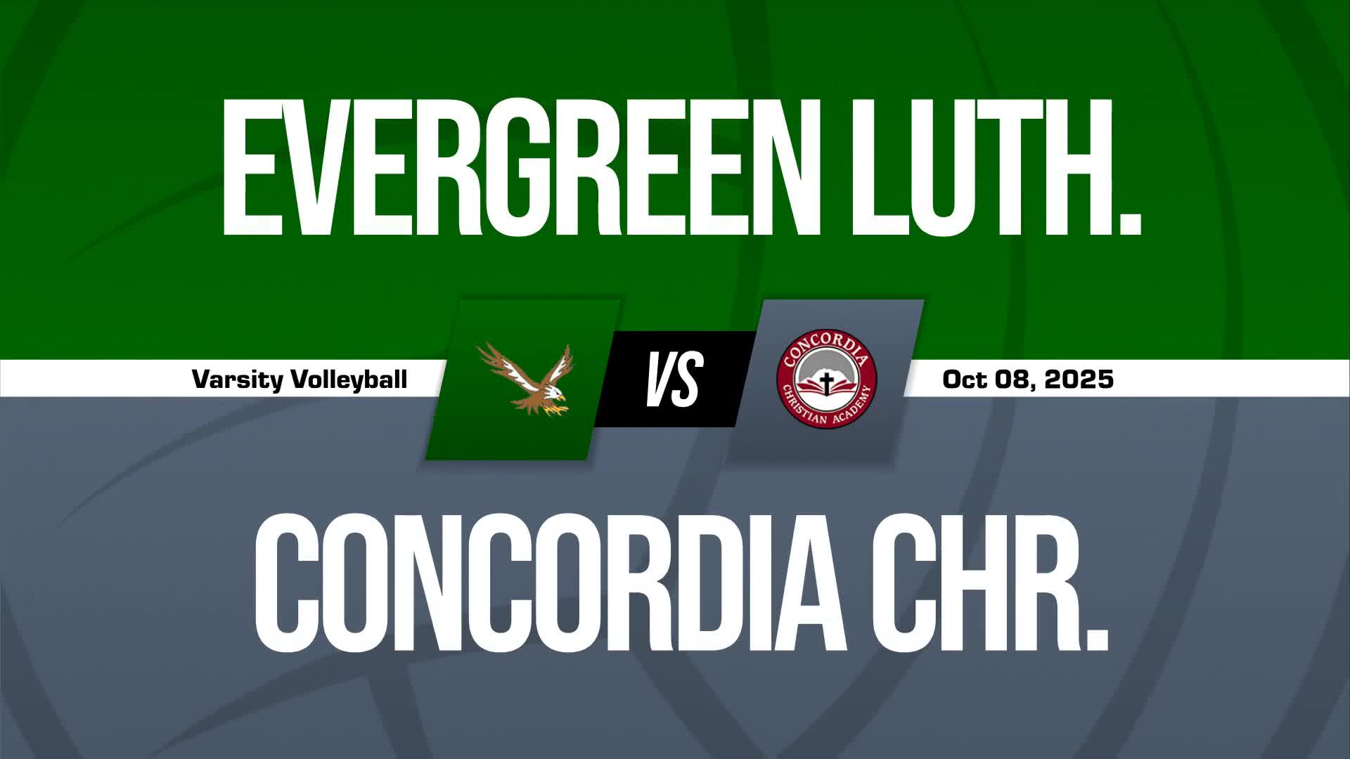 Volleyball Game Preview: Concordia Christian Academy Hawks vs. Life Christian Academy Eagles