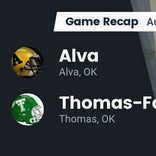 Football Game Recap: Alva vs. Fairview