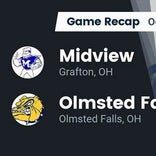 Football Game Recap: Midview Middies vs. Olmsted Falls Bulldogs