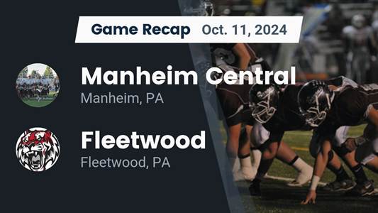 Football Game Preview: Manheim Central Barons vs. Garden Spot Spartans