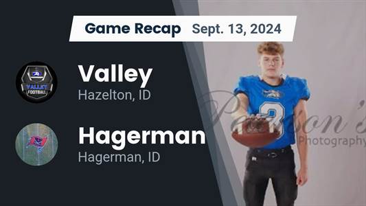 Football Recap: Hagerman Skates Past Rockland with Ease