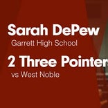 Sarah Depew Game Report: @ Lakewood Park Christian