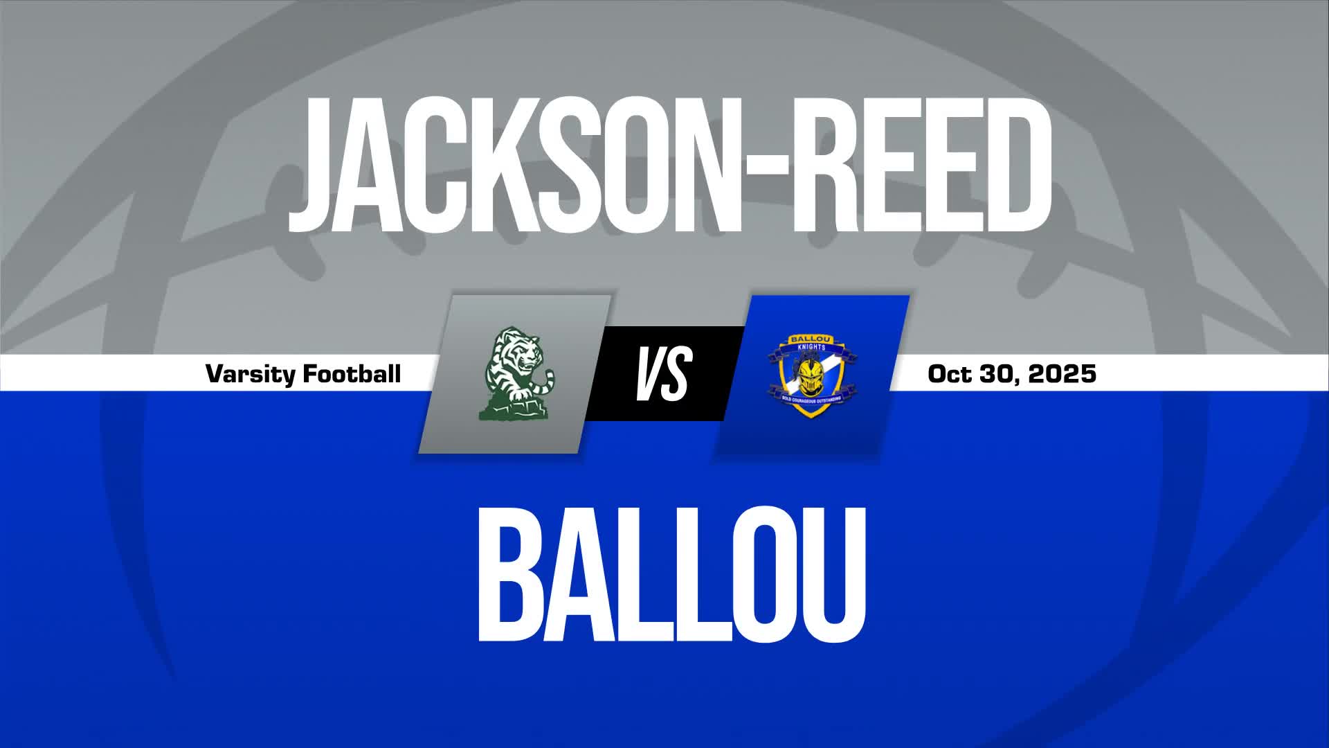 Football Game Preview: Jackson-Reed Tigers vs. Woodson Warriors + How To Watch