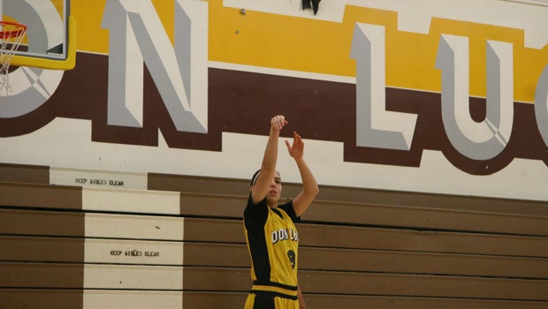 The shooting motion of Ana Resendiz is virtually picture perfect.