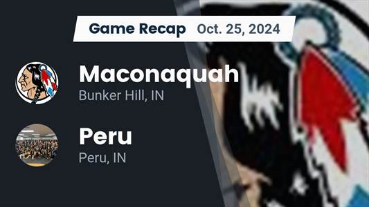 Football Recap: Peru Falls Short of Maconaquah in the Playoffs