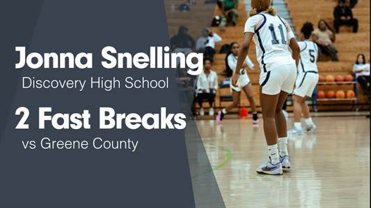 Jonna Snelling Game Report: vs North Atlanta