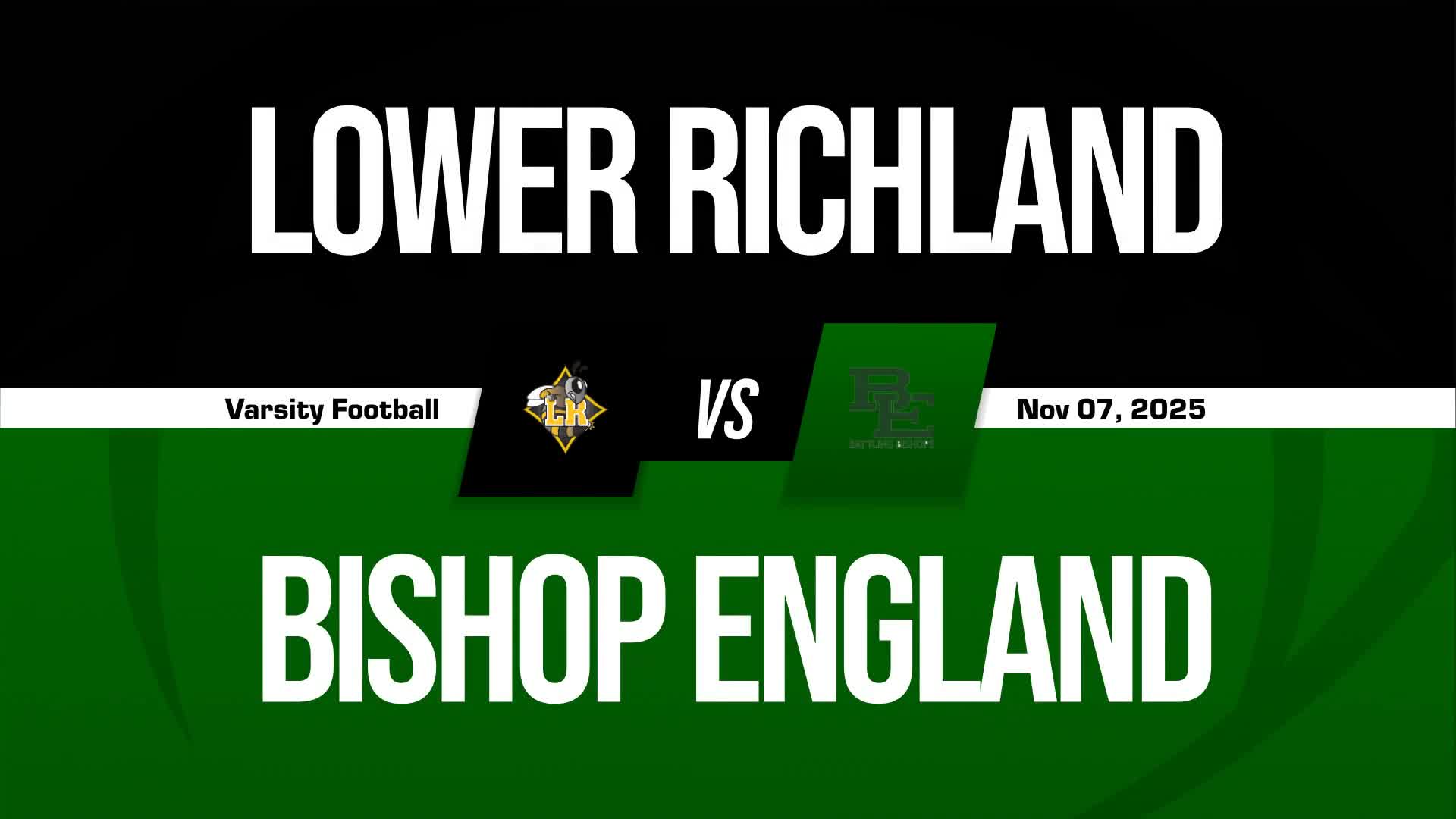 Football Recap: Bishop England Takes a Tough Playoff Loss
