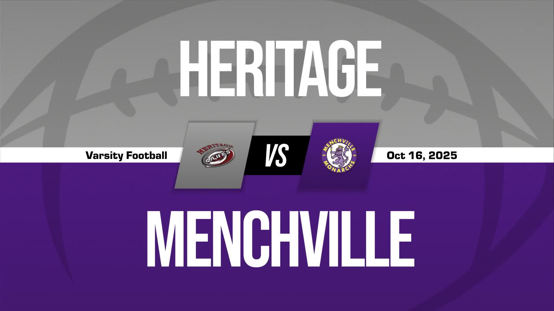 Football Game Preview: Heritage Hurricanes vs. Hampton Crabbers + Official Tickets