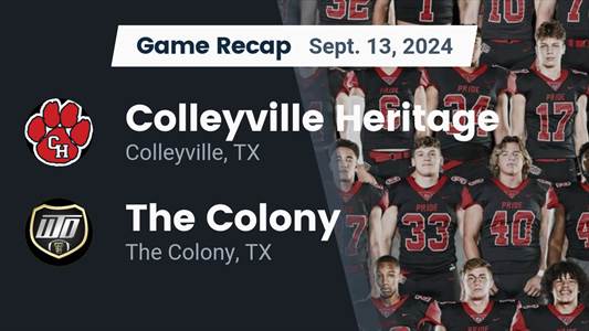 Football Game Preview: Colleyville Heritage on Home-Turf
