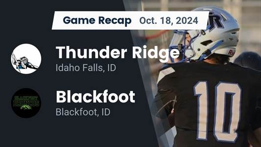 Football Recap: Thunder Ridge Drops Highest Score of Season Agai