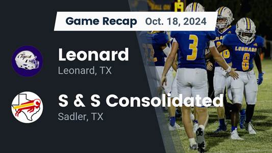 Football Recap: Leonard Takes a Loss