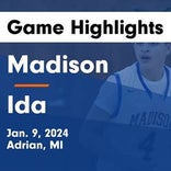 Basketball Game Preview: Ida Bluestreaks vs. Erie-Mason Eagles
