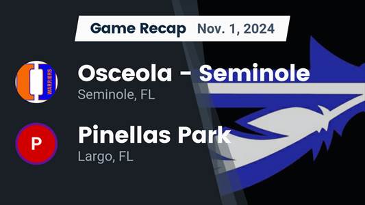 Football Game Preview: Pinellas Park Patriots vs. Manatee Hurric