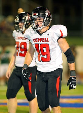 Coppell High's Brandon Mullins.