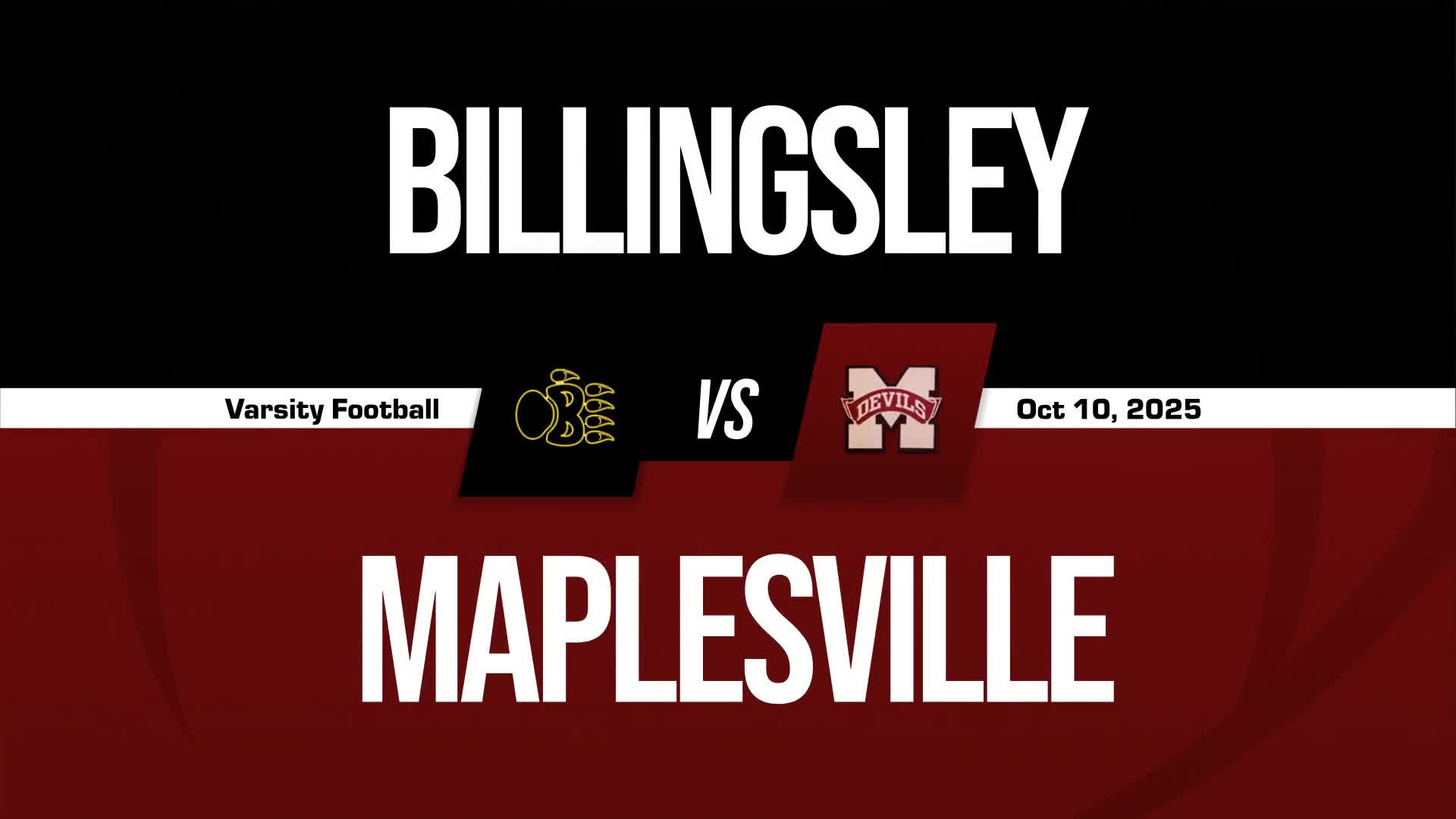 Football Recap: Billingsley Finds Home Field Redemption Against Notasulga + How To Watch