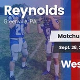 Football Game Recap: Reynolds vs. West Middlesex