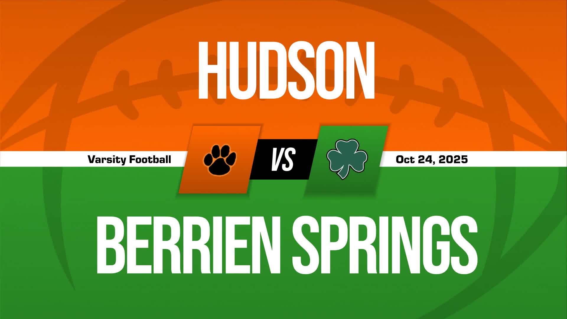 Football Game Preview: Hudson Tigers vs. Centreville Bulldogs