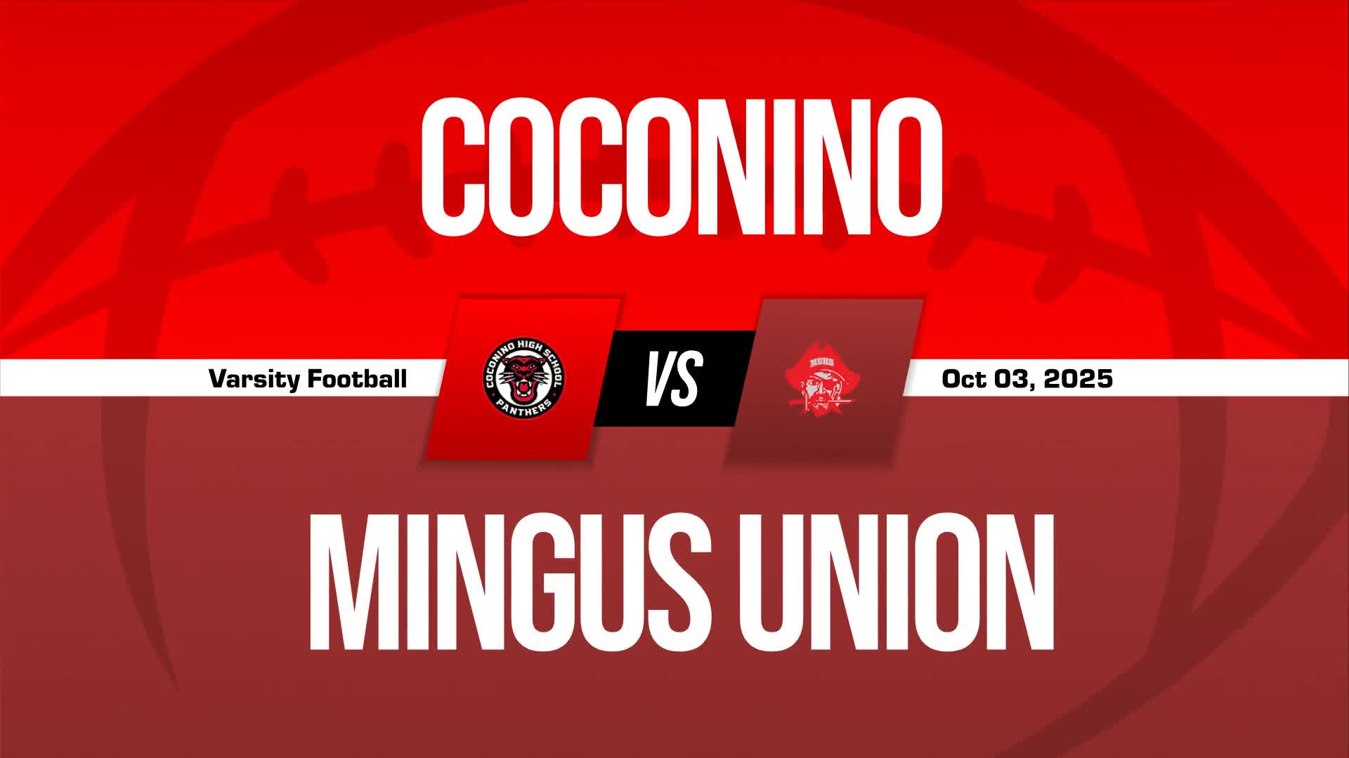 Football Game Preview: Coconino Panthers vs. Lee Williams Volunteers + How To Watch