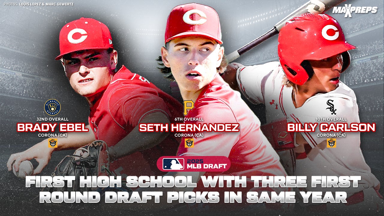 Corona breaks records in 2025 MLB Draft