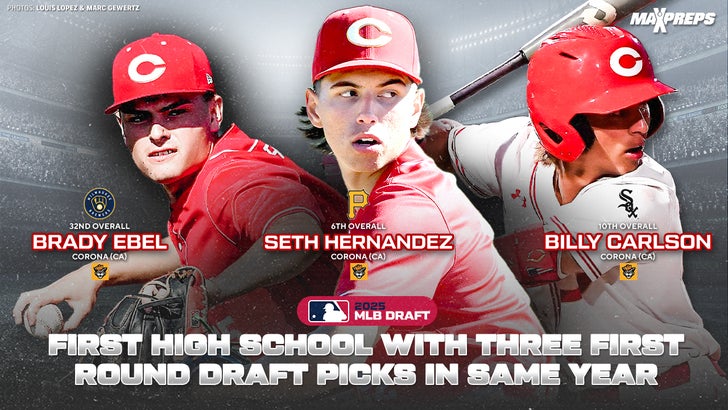 Corona breaks records in 2025 MLB Draft